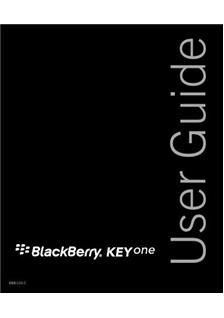Blackberry KEYone manual. Tablet Instructions.